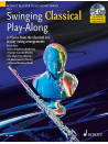 Swinging Classical Play-Along - Flute (book/CD)