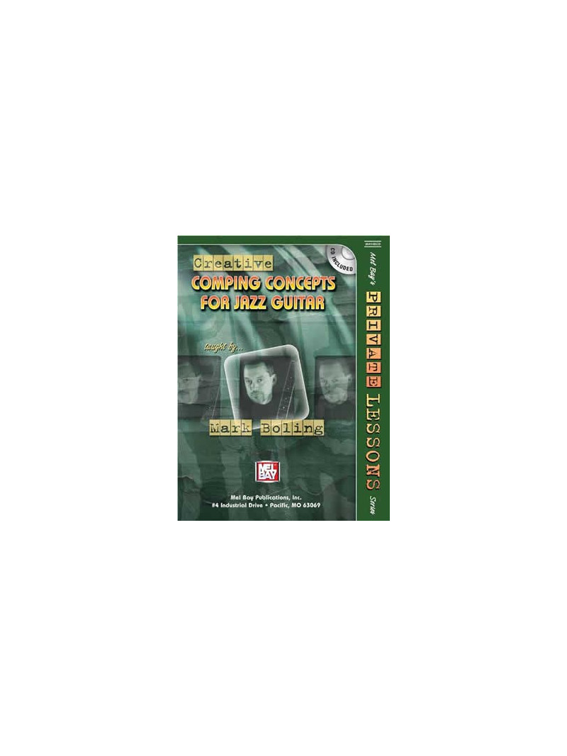 Private Lessons Series: Comping Concepts for Jazz Guitar (book/CD)
