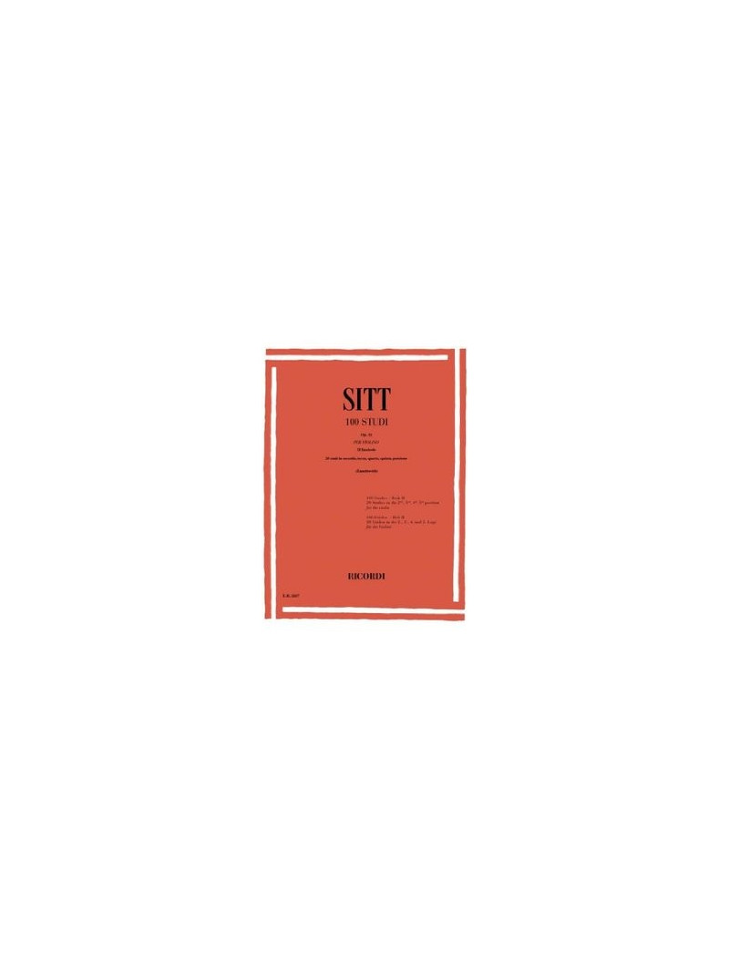 100 Studi Per violino - III Fascicolo