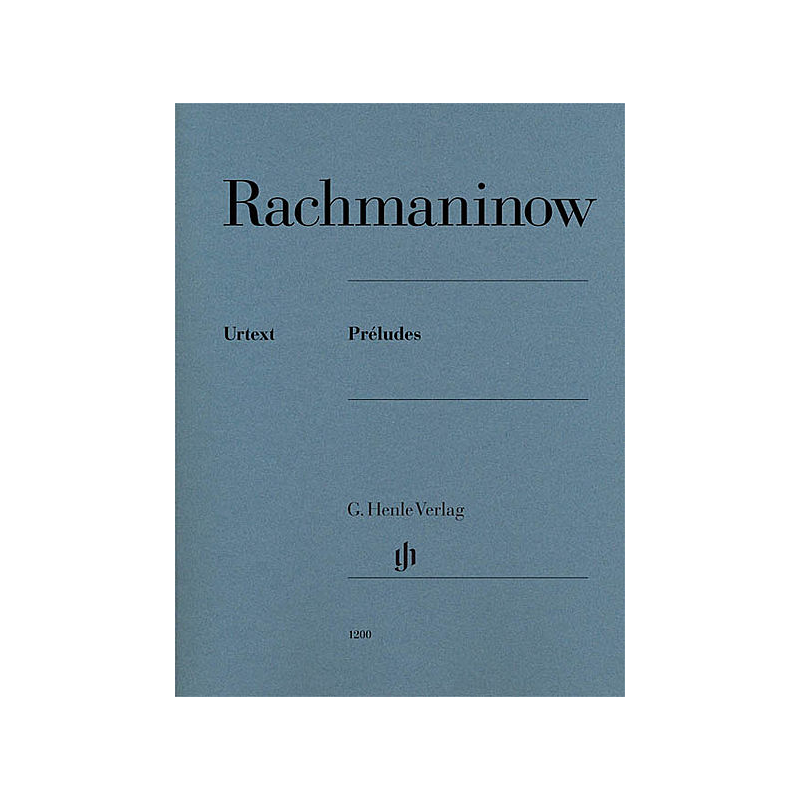 Sergei Rachmaninoff: 24 Prelude 