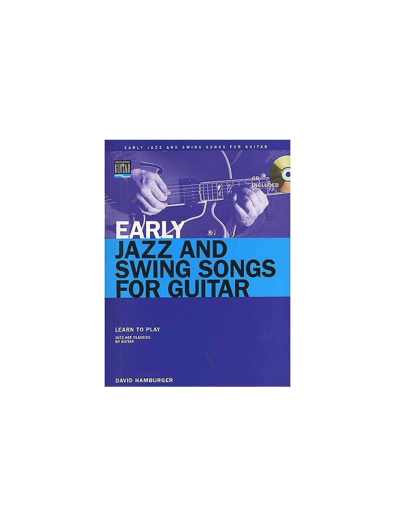 Early Jazz and Swing Songs for Guitar (book/CD)