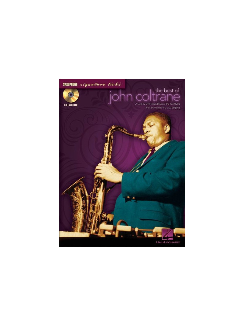 Saxophone Signature Licks (book/CD play-along)