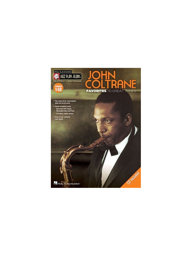 Jazz Play-Along Volume 148: John Coltrane Favorites (book/CD)