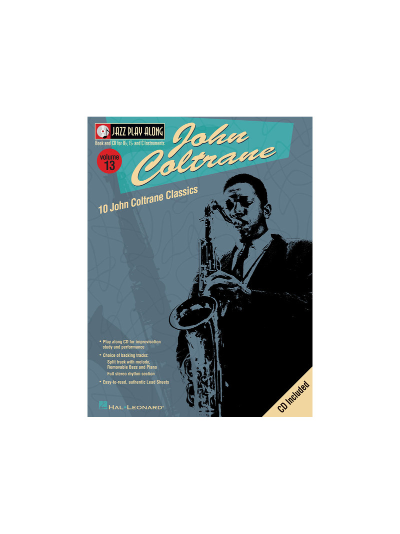 Jazz Play-Along vol. 13: John Coltrane (book/CD)