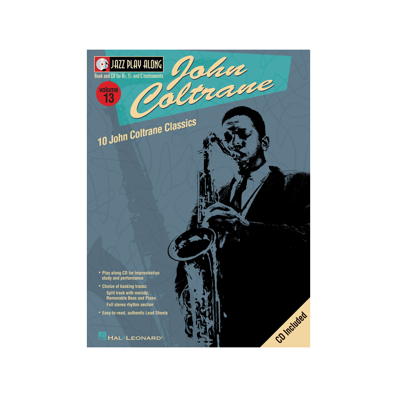 Jazz Play-Along vol. 13: John Coltrane (book/CD)