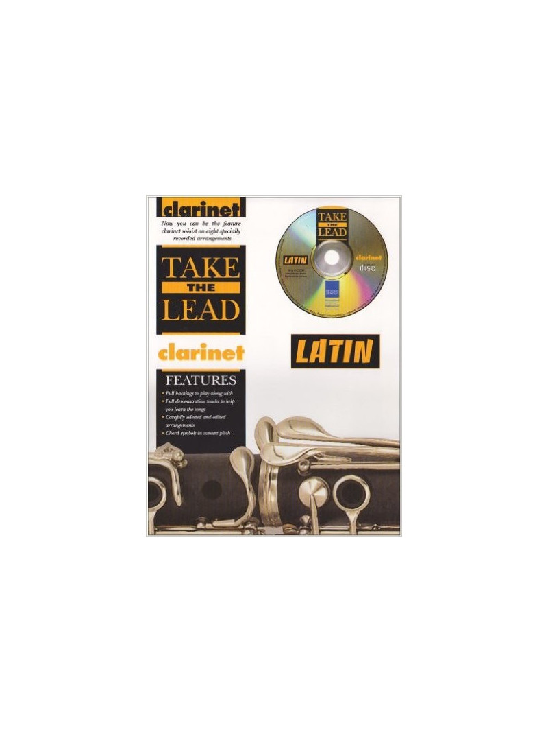 Take The Lead: Latin For Clarinet (book/CD play-along)