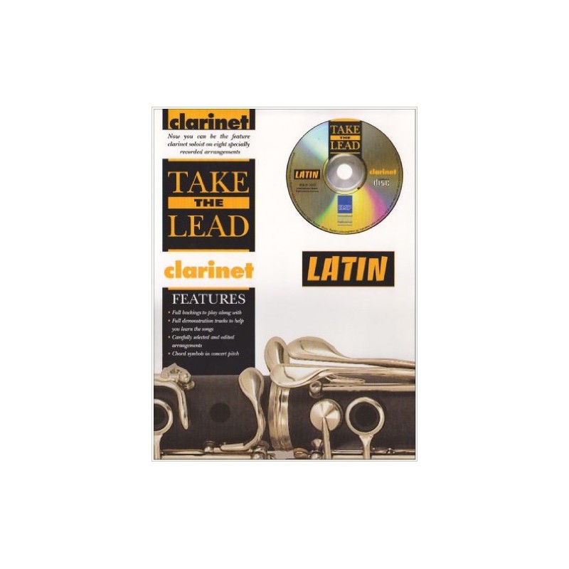 Take The Lead: Latin For Clarinet (book/CD play-along)