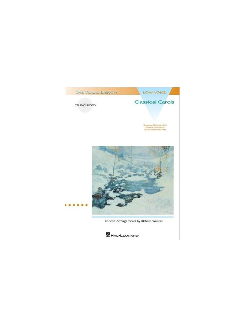 Classical Carols for Low Voice (book/CD sing-a-long)