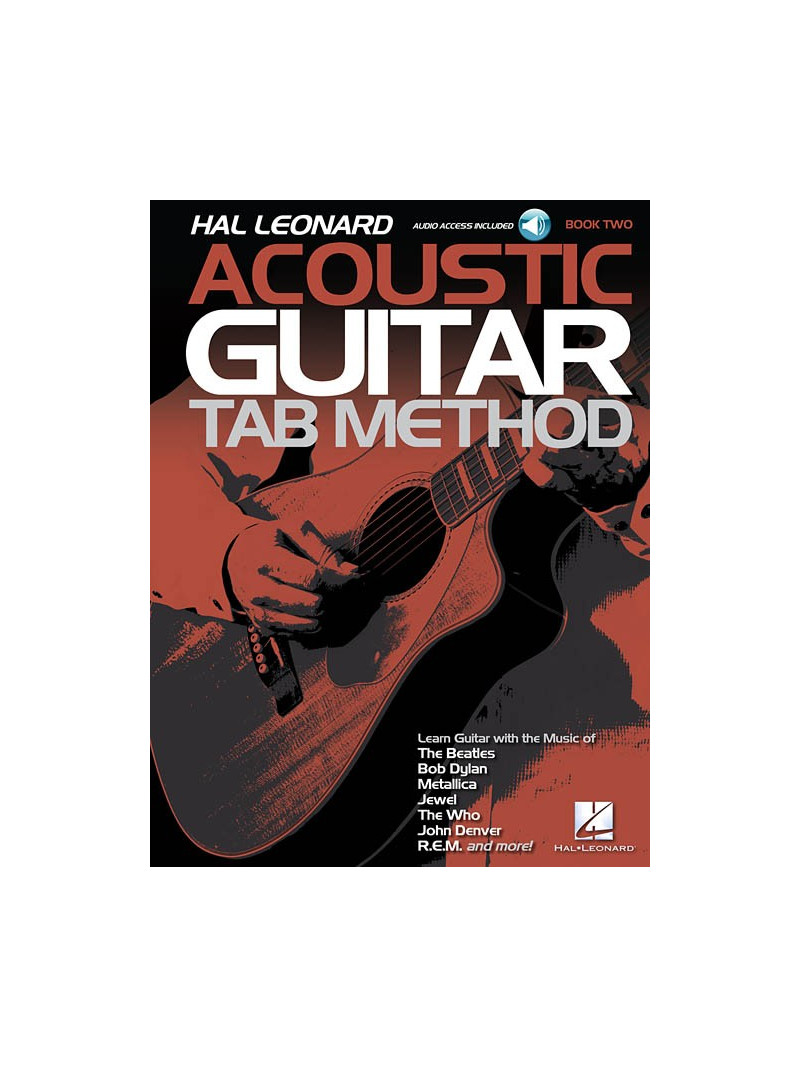 Hal Leonard Acoustic Guitar Tab Method 2 (book/Audio Online)