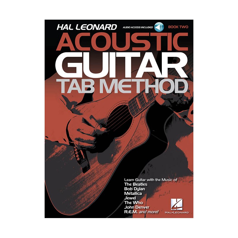Hal Leonard Acoustic Guitar Tab Method 2 (book/Audio Online)
