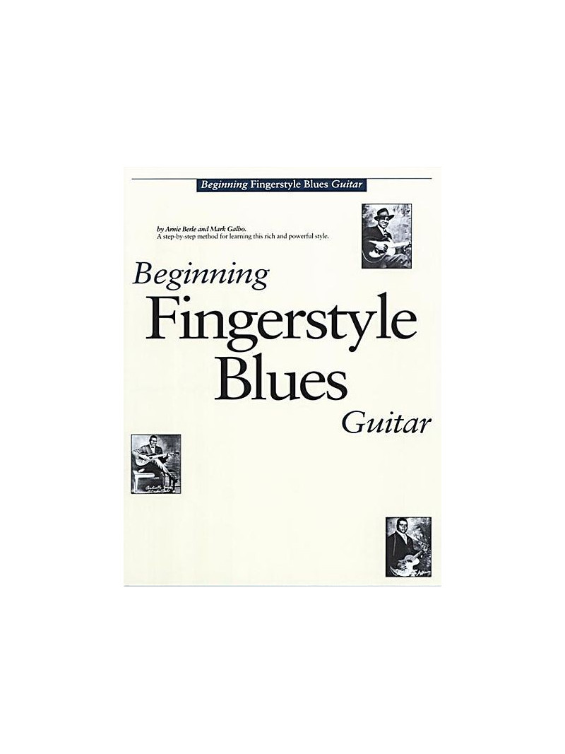Beginning Fingerstyle Blues Guitar (book/CD)