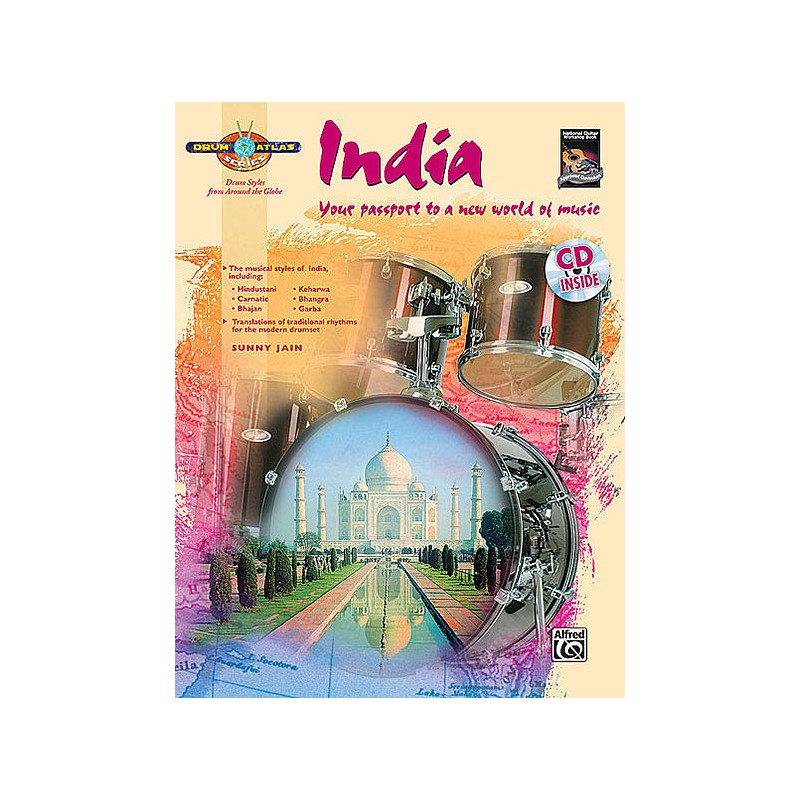 Drum Atlas: India (book/CD)