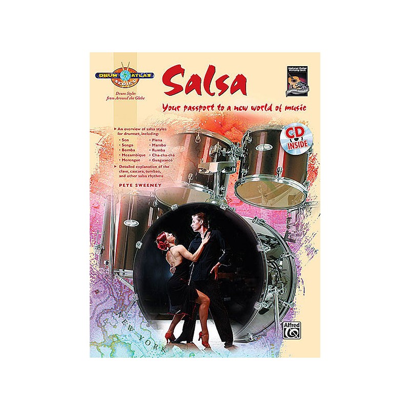 Drum Atlas: Salsa (book/CD)