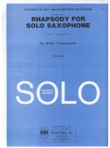 frackenpohl Rhapsody for Solo Saxophone www.birdlandjazz.it