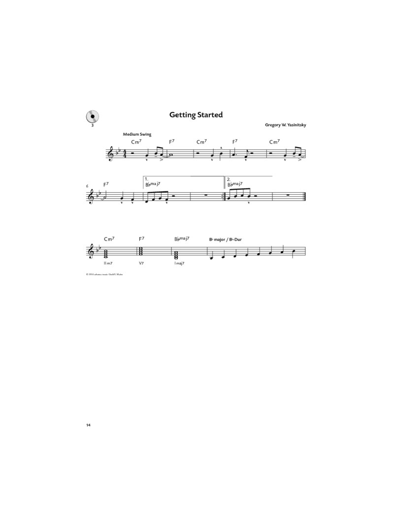 Improvisation 101: Major, Minor and Blues (book/CD)