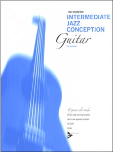 Intermediate Jazz Conception for Guitar (book/CD play-along)