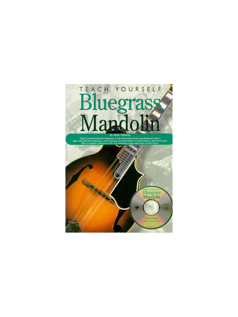 Teach Yourself Bluegrass Mandolin (book/CD)