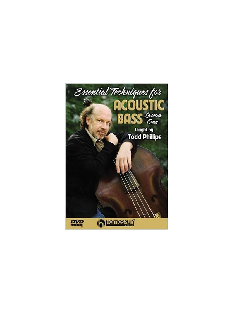 Essential Techniques for Acoustic Bass Lesson 1 (DVD)