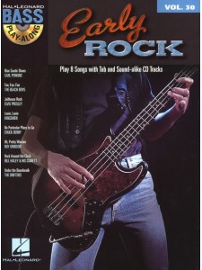 Early Rock: Bass Play-Along Volume 30 (book/CD)