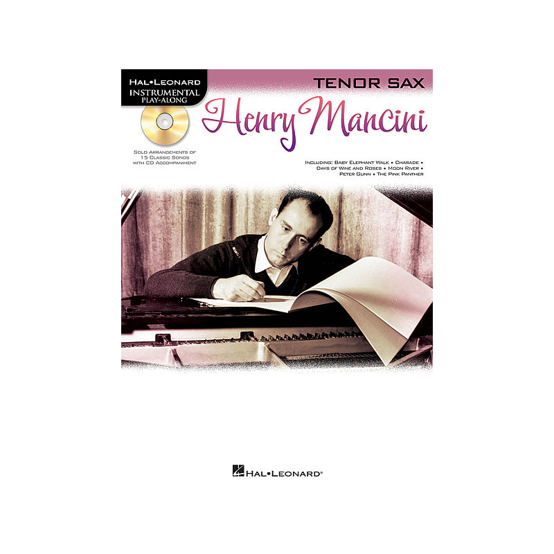 henry mancini for sax, instrumental play-along