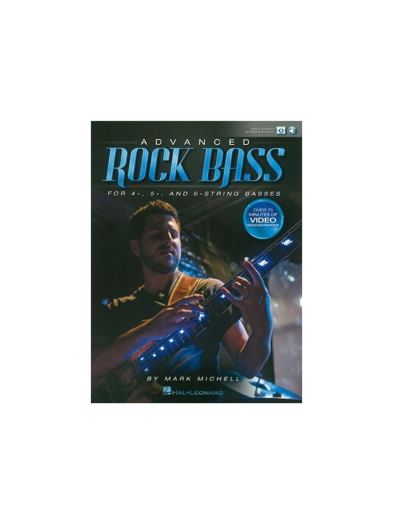 Advanced Rock Bass (book/Softcover Media Online)