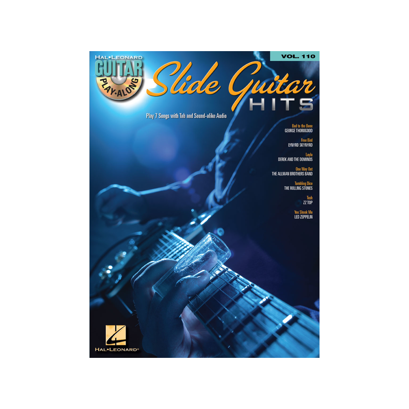 Slide Guitar Hits: Guitar Play-along volume 110 (book/CD)