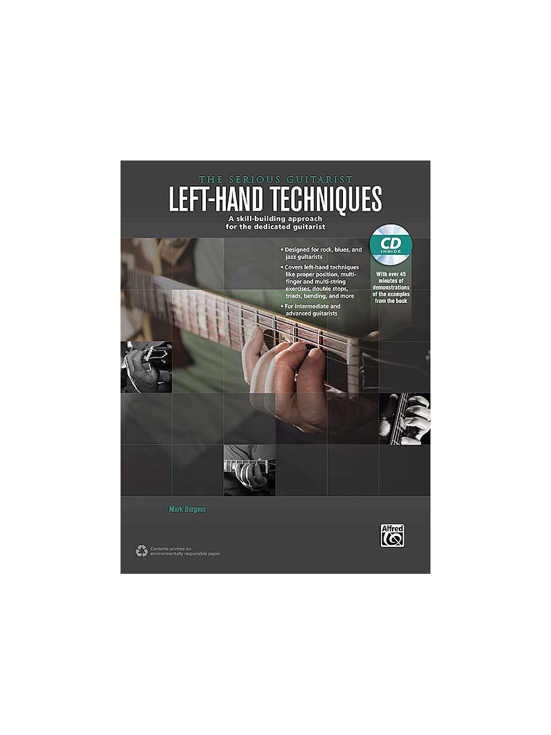 The Serious Guitarist: Left Hand Picking (book/CD MP3)