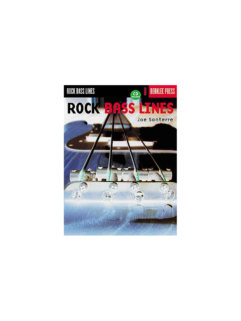 Rock Bass Lines (book/CD)