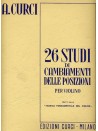 26 Studi di cambiamenti delle posizioni (violino)
