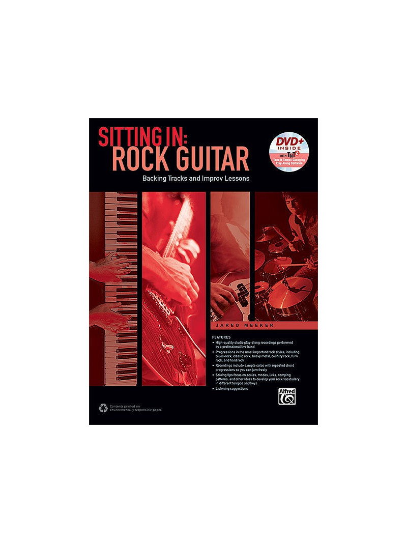 Sitting In: Rock Guitar (book/DVD)