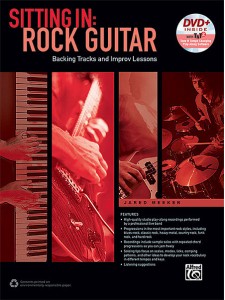 Sitting In: Rock Guitar (book/DVD)