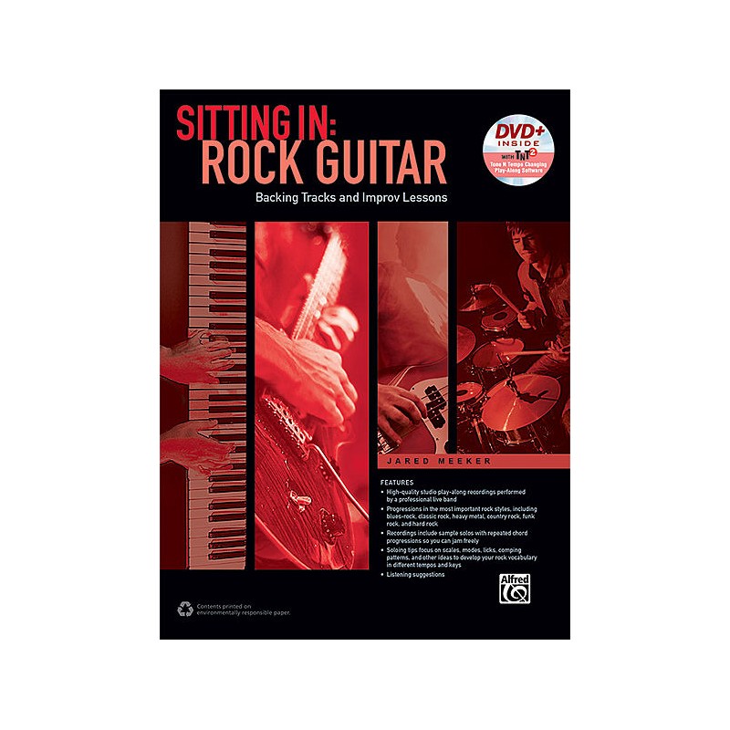 Sitting In: Rock Guitar (book/DVD)