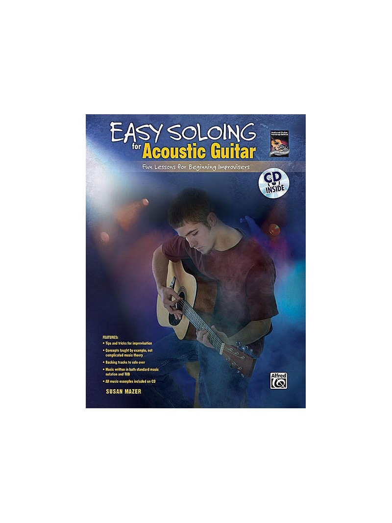 Easy Soloing for Acoustic Guitar (book/CD)