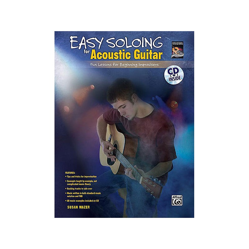 Easy Soloing for Acoustic Guitar (book/CD)