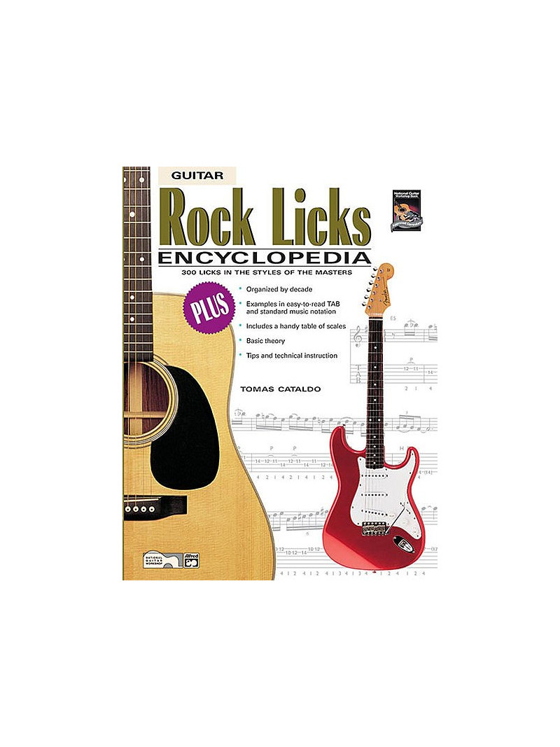 Rock Licks Encyclopedia (book/CD)