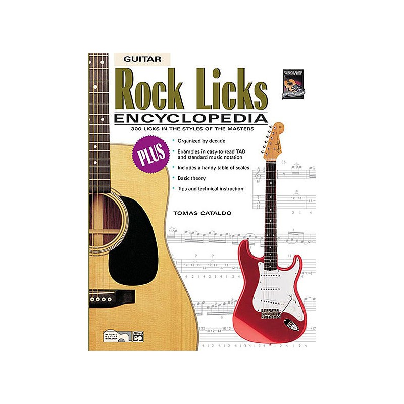 Rock Licks Encyclopedia (book/CD)