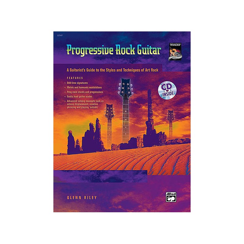 Progressive Rock Guitar (book/CD)
