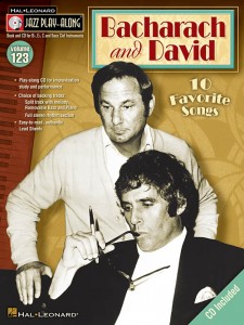 Jazz Play-Along vol.123: Bacharach & David (book/CD)
