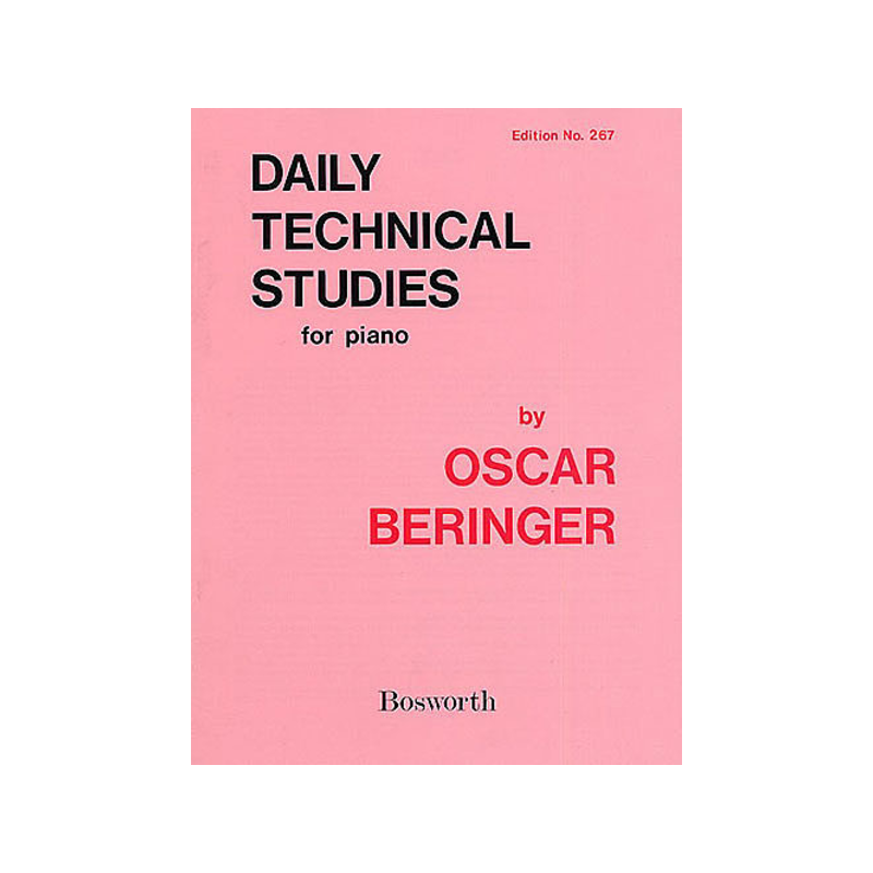 Daily Technical Studies for Piano