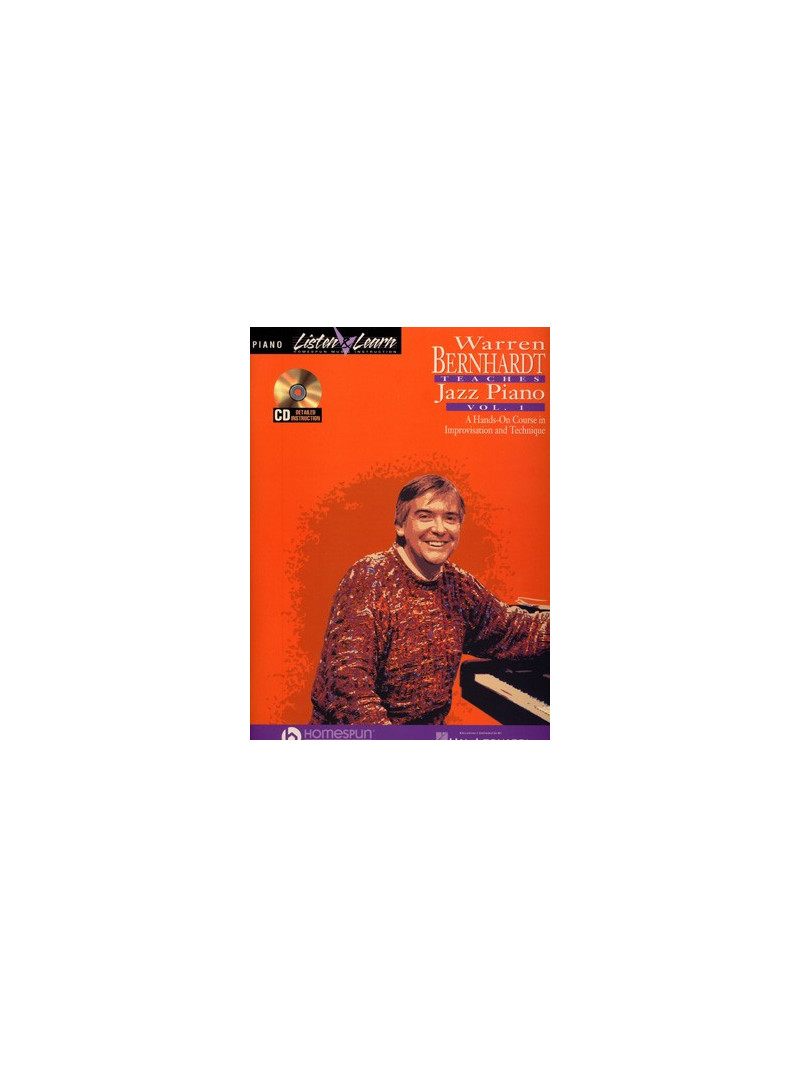 Teaches Jazz Piano Vol.1 (book/CD play-along)