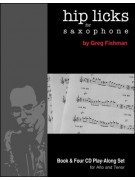 Hip Licks For Saxophone 1 (book/4 CD)