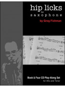 Hip Licks For Saxophone (book/CD)