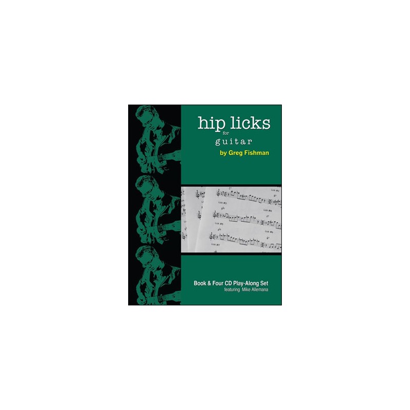 Hip Licks For Guitar (book/4 CD)