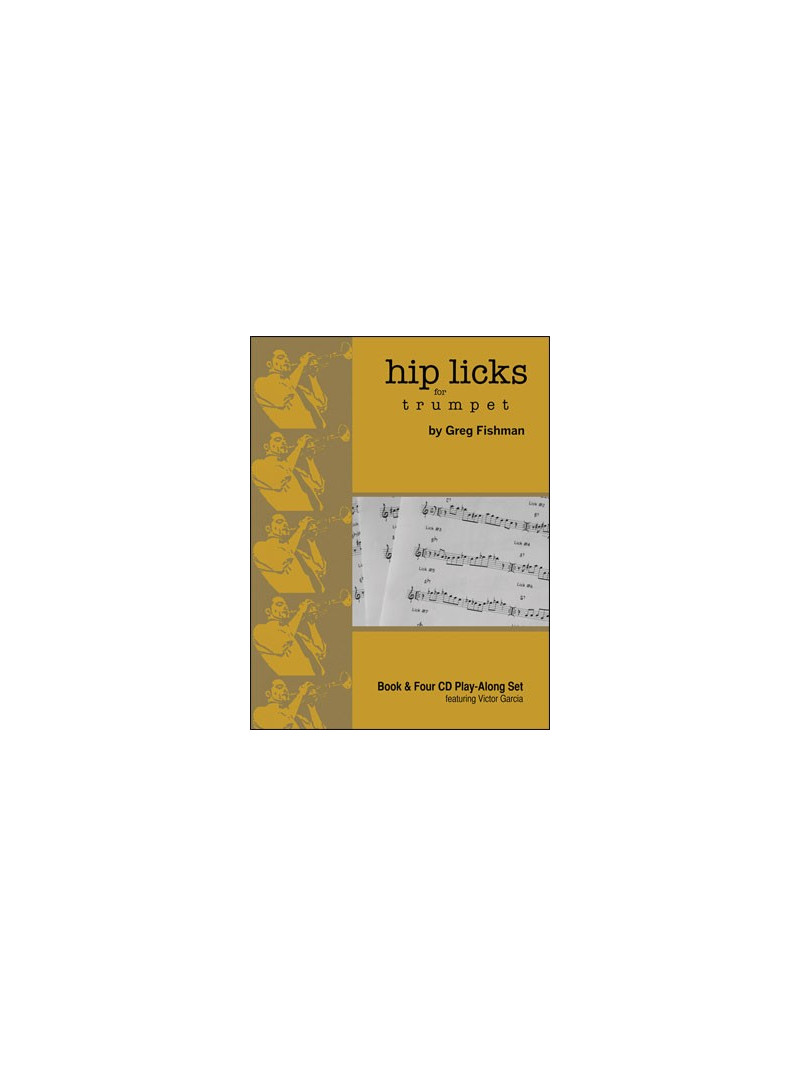 Hip Licks For Trumpet (book/4 CD)