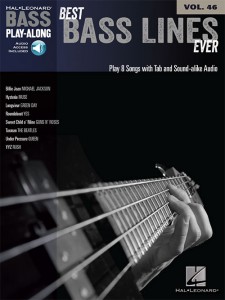 Best Bass Lines Ever: Bass Play-Along Volume 25 (book/Audio Online)
