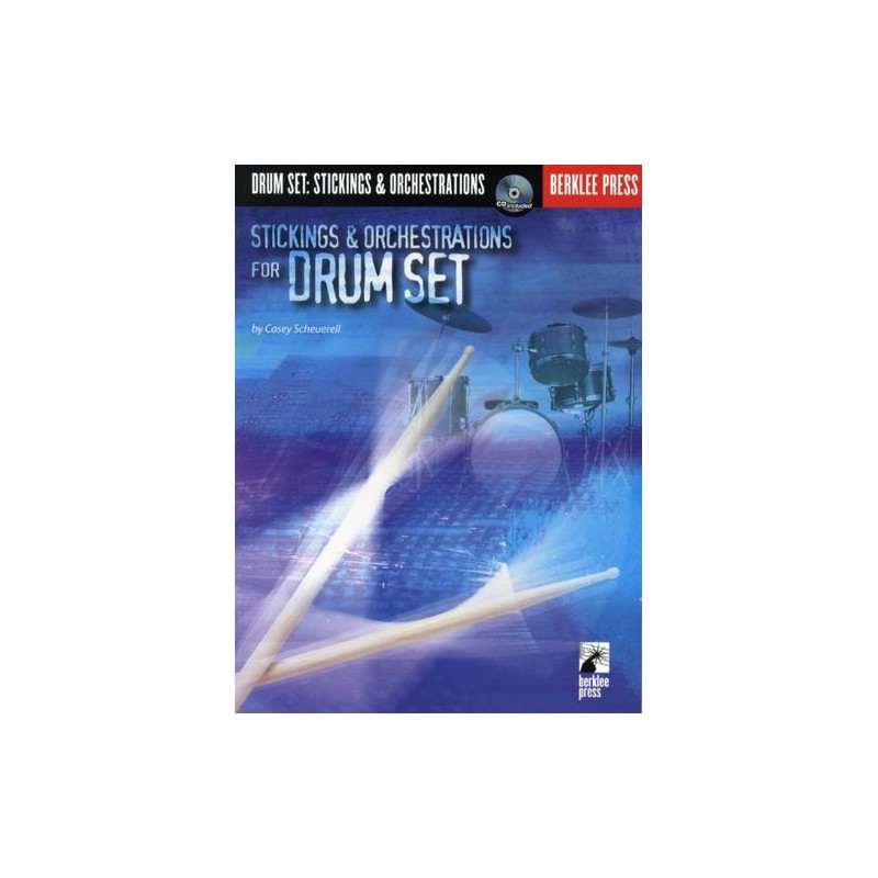 Stickings & Orchestrations for Drum Set (book/CD)