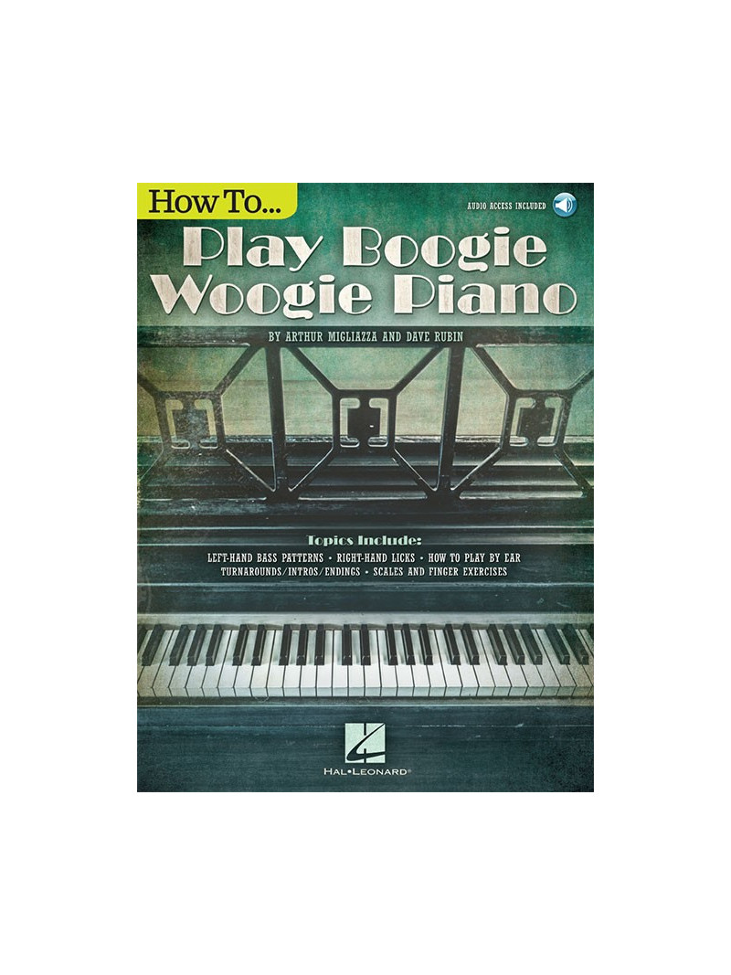 How to Play Boogie Woogie Piano (book/Audio Online)