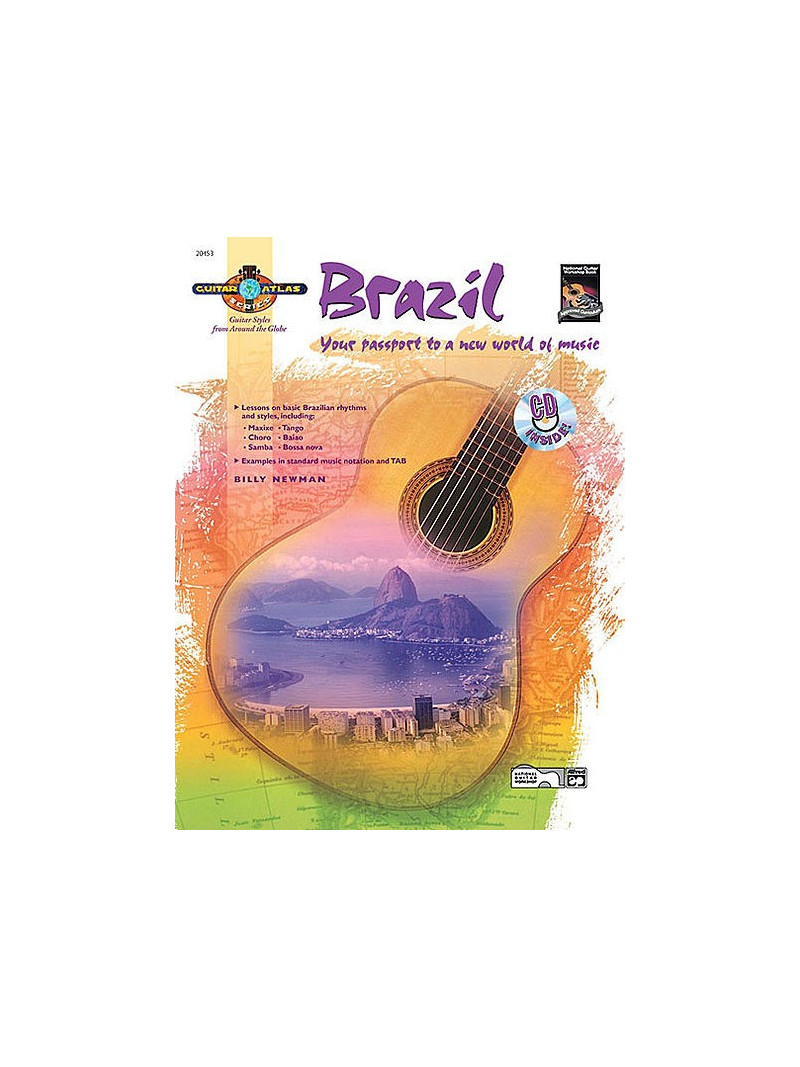 Guitar Atlas: Brazil (book/CD) 		