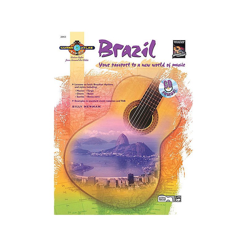Guitar Atlas: Brazil (book/CD) 		
