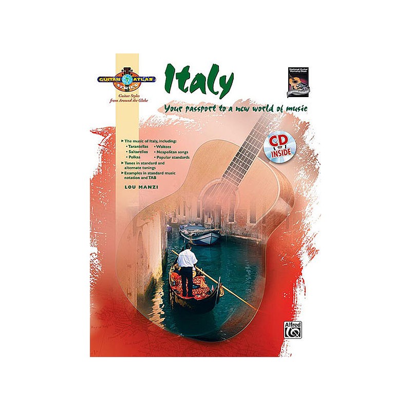 Guitar Atlas: Italy (book/CD)